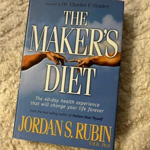 The Maker’s Diet by Jordan S Rubin N.M.D PH.D Hardback Book
